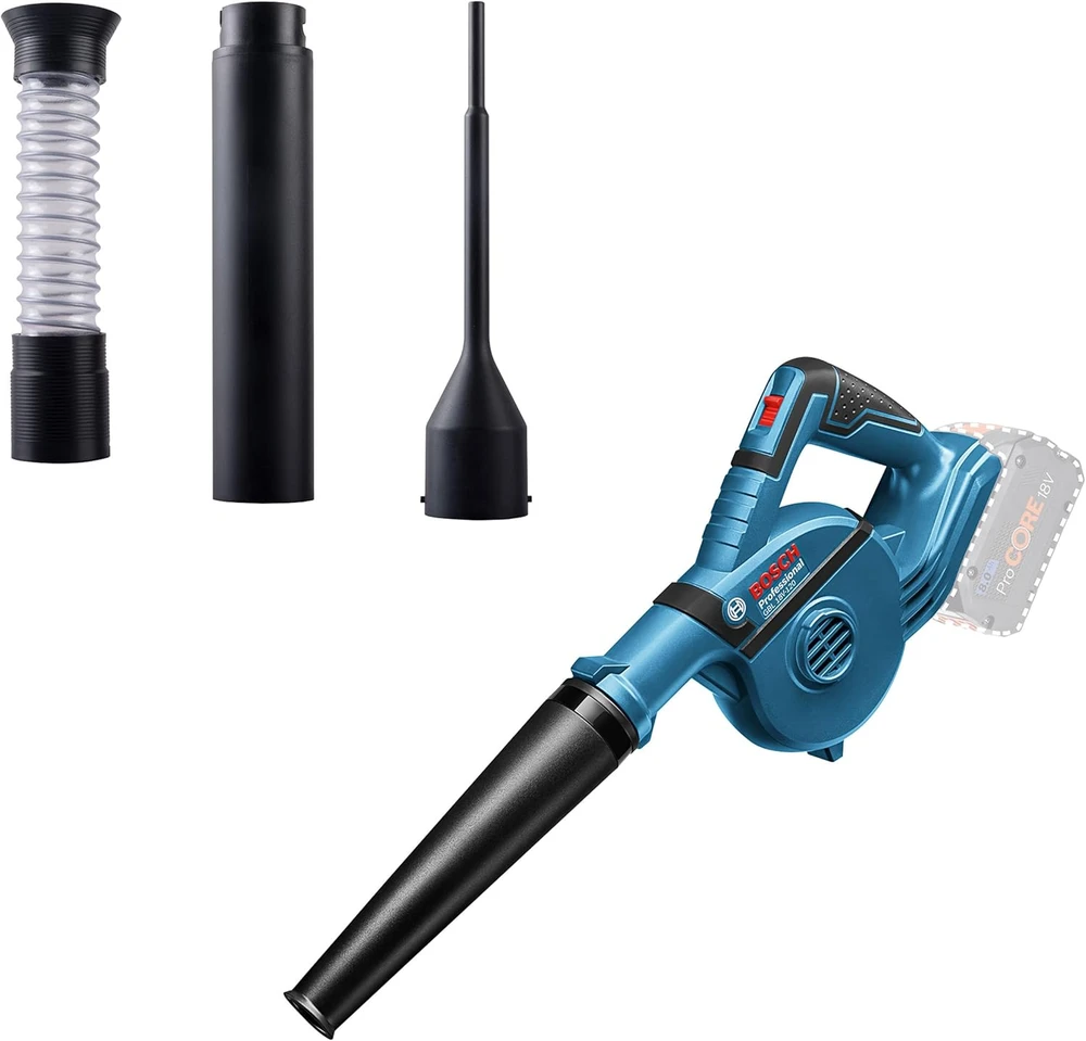 Pūstuvas Bosch GBL 18V-120 Professional 18V be akumuliatoriaus ir kroviklio
