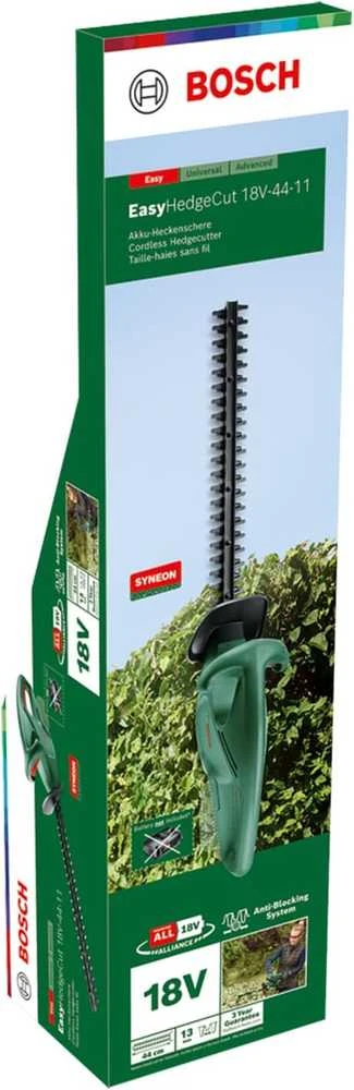 Bosch Akumuliatorinis gyvatvorių žirklės EasyHedgeCut 18V-44-11 be akumuliatoriaus ir kroviklio