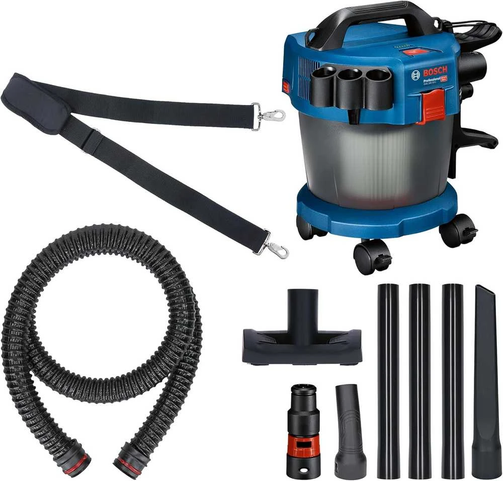 Dulkių siurblys Bosch GAS 18V-10 L Premium, be akumuliatoriaus ir kroviklio