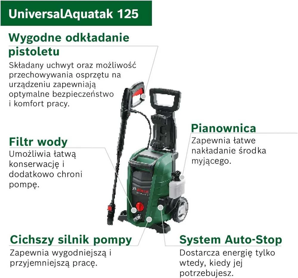 Aukšto slėgio plovykla Bosch UniversalAquatak 125