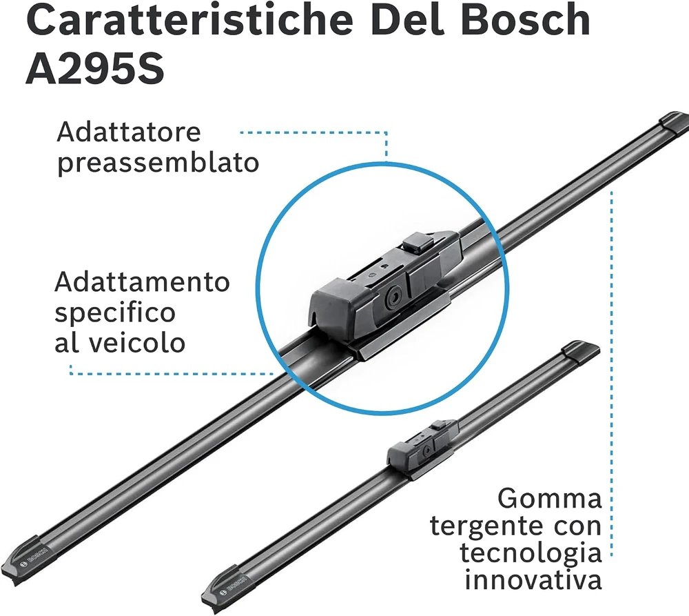 Bosch Automotive priekiniai automobilio valytuvai 600 mm ir 400 mm 3397007295