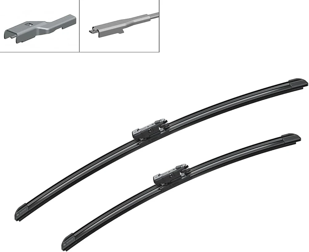 Bosch priekinės automobilio valytuvų šluotelės 650 mm ir 380 mm 3 397 007 466