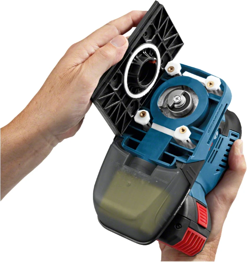 Bosch Akumuliatorinis vibracinis šlifuoklis GSS 18V-10, be akumuliatoriaus ir kroviklio