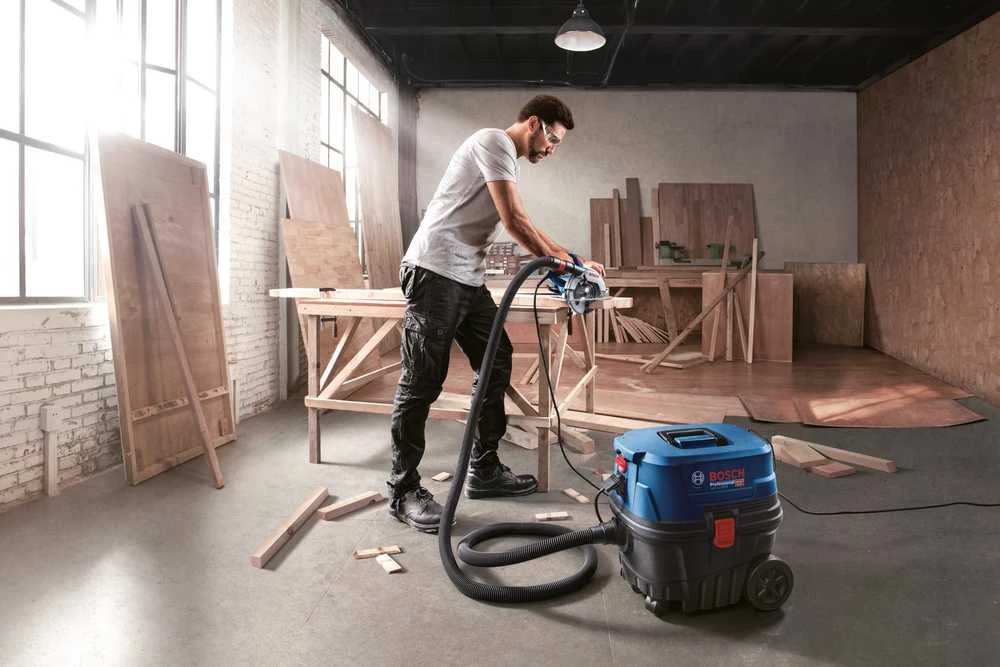 Bosch Dulkių siurblys GAS 12-25 PL su elektros lizdu