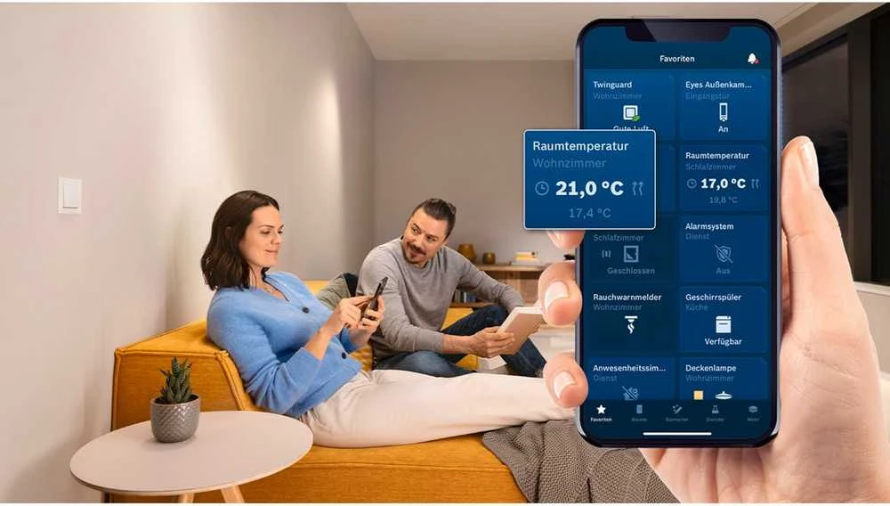 Bosch Smart Home Heizkörperthermostat II [+M] išmanus radiatoriaus termostatas, Zigbee 3.0 / Thread