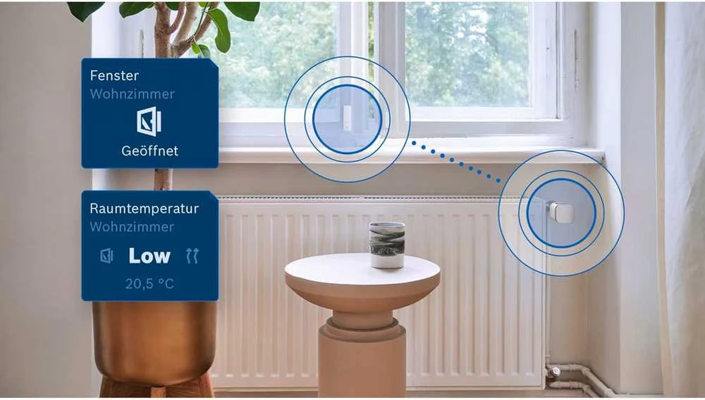 Bosch Smart Home Heizkörperthermostat II [+M] išmanus radiatoriaus termostatas, Zigbee 3.0 / Thread