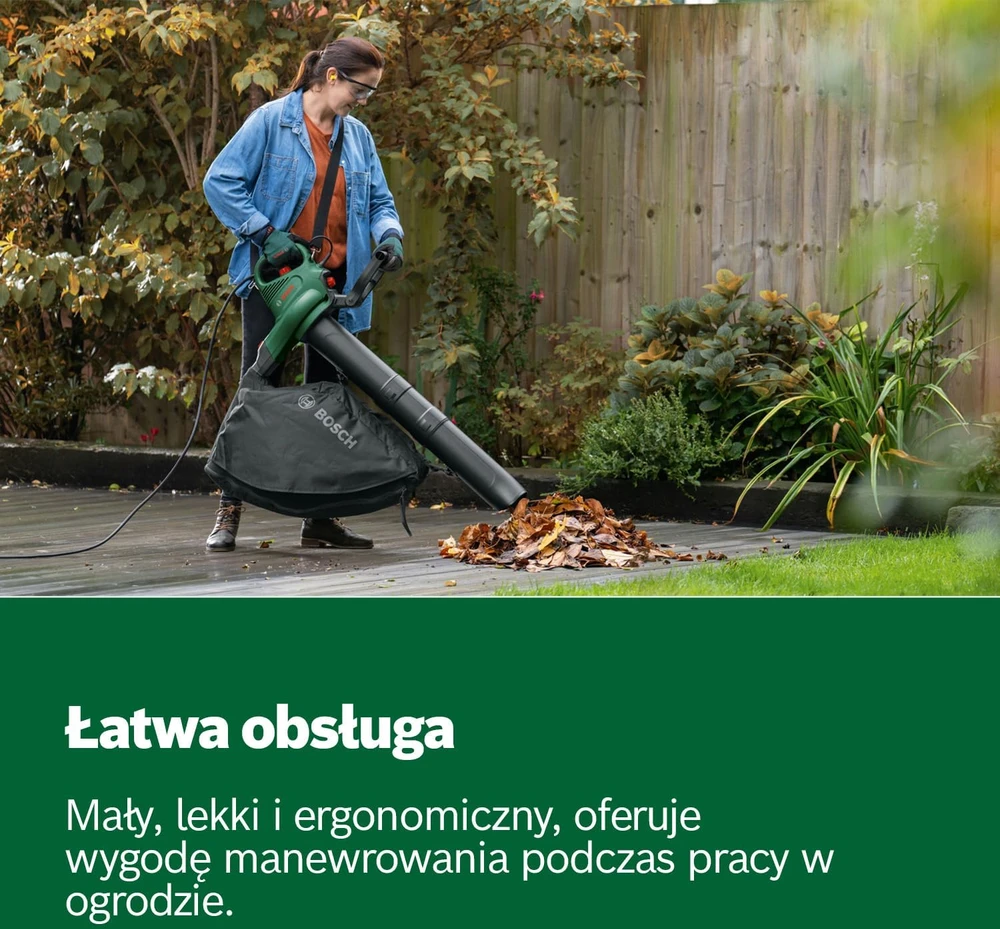 Bosch sodo lapų siurblys-pūstuvas-smulkintuvas 3000 W UniversalGardenTidy 3000 06008B1001