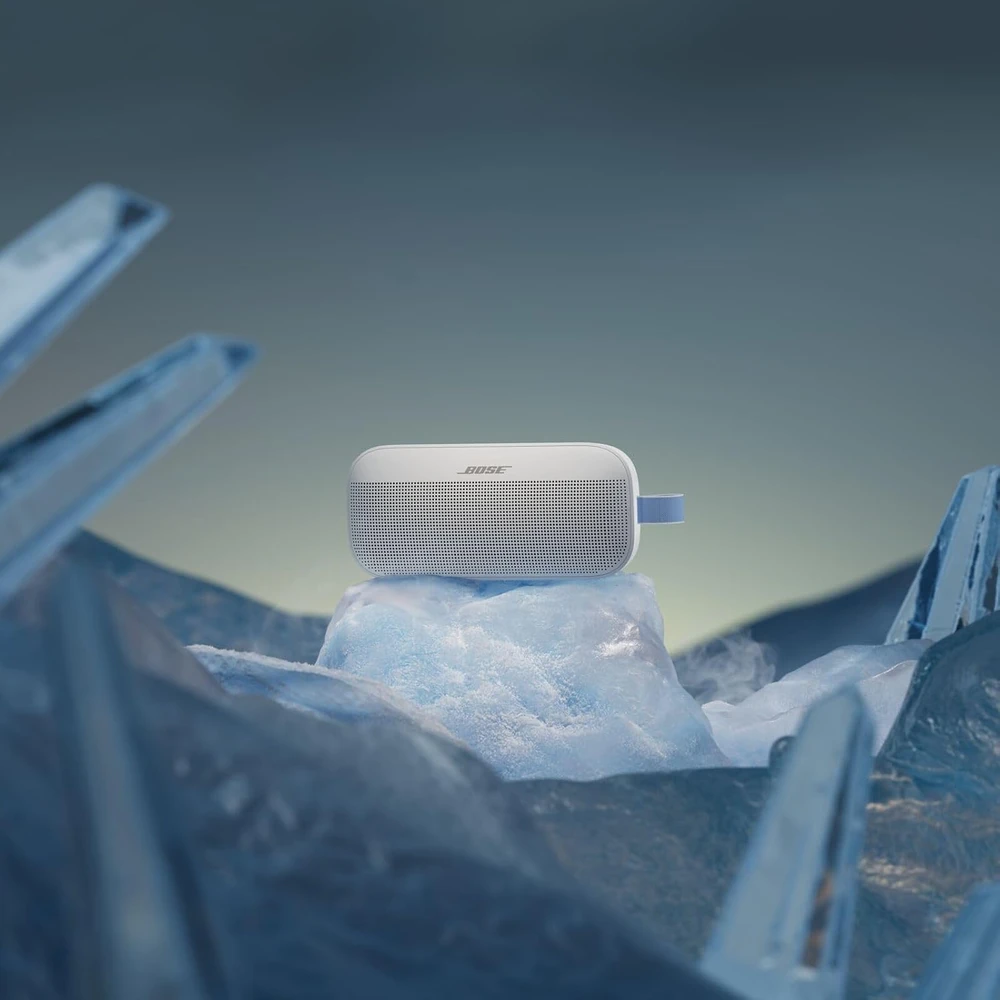 Bose nešiojamasis Bluetooth garsiakalbis SoundLink Flex (2 kartos), iki 12 val., 887612-0800