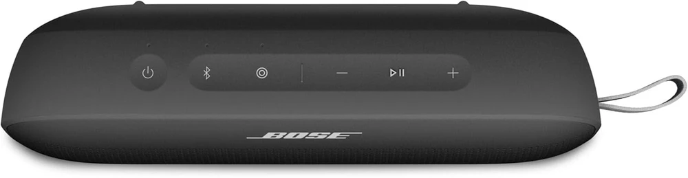 Bose nešiojamasis Bluetooth garsiakalbis SoundLink Flex, 2-osios kartos, IP67, juodas, 887612-0100