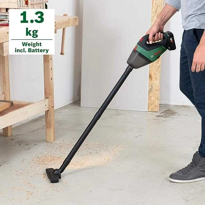 Akumuliatorinis dulkių siurblys Bosch UniversalVac 18, be akumuliatoriaus ir įkroviklio