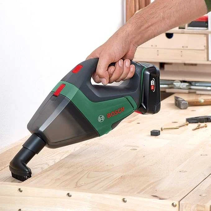 Akumuliatorinis dulkių siurblys Bosch UniversalVac 18, be akumuliatoriaus ir įkroviklio