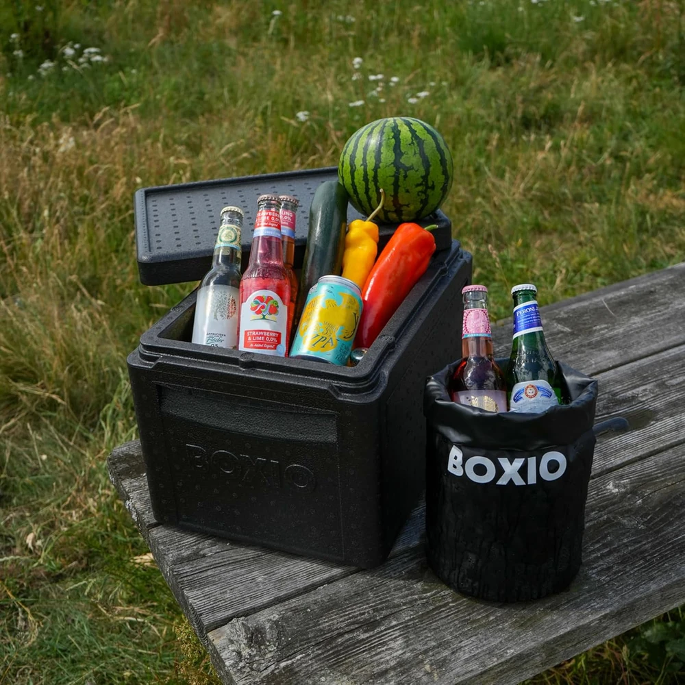 BOXIO turistinė šaldymo dėžė 16 l, polipropilenas, polistireninė izoliacija, 40 x 28 x 30 cm, Cool Plus