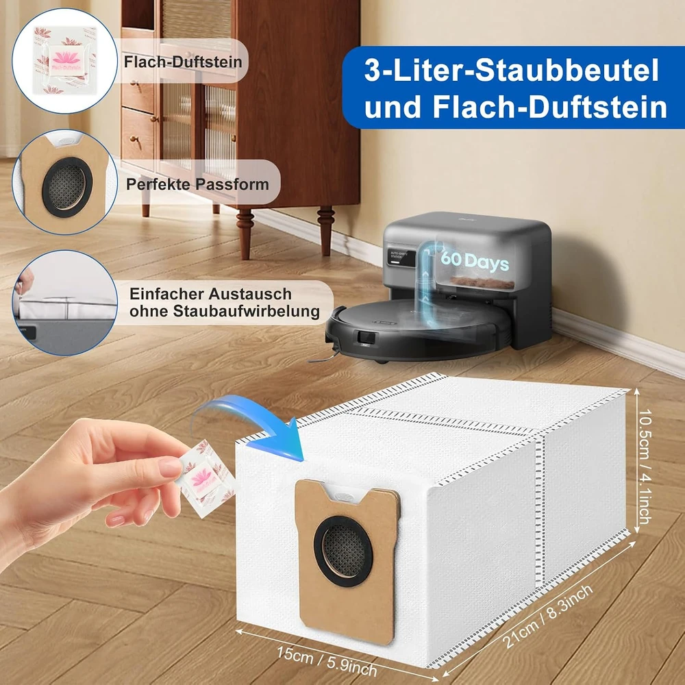 Bpbdzz atsarginių dalių rinkinys robotui dulkių siurbliui Eufy C10, 32 vnt., modelis C10