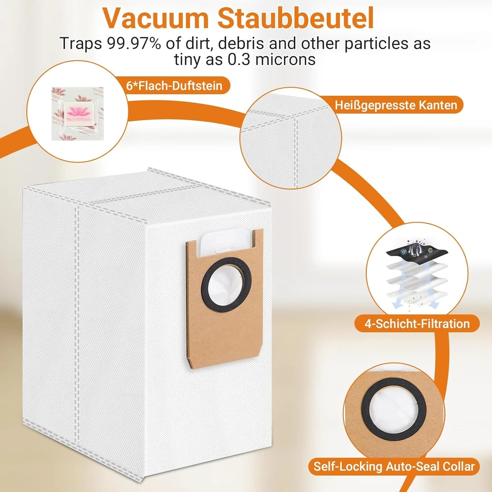 Bpbdzz robotų dulkių siurblių priedų rinkinys Eufy Omni S1 Pro, 25 dalių, S1 Pro