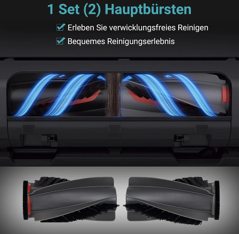 Bpbdzz robotų dulkių siurblių priedų rinkinys Eufy Omni E25/E28, 26 vnt.
