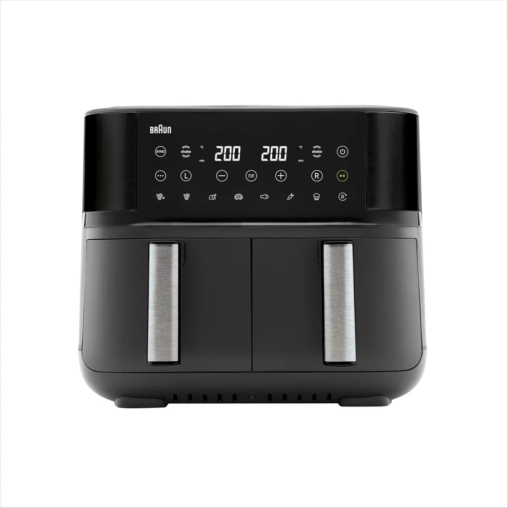 Gruzdintuvė Braun TwinCook 3 TD3030 Air Fryer, 2850W - Juodas