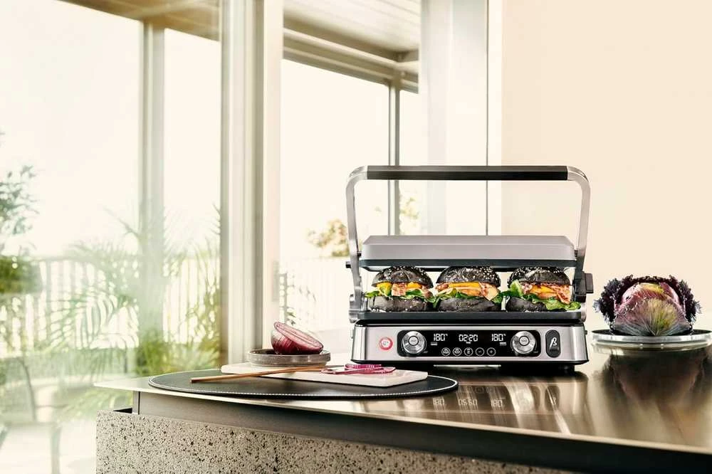 Braun MultiGrill 9 Pro CG9160 elektrinis kontaktinis grilis, 2200 W, su termosonda