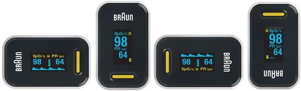 Braun Pulsoksimetras 1 juoda