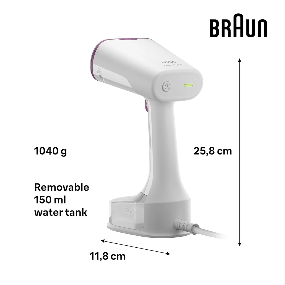 Braun QuickStyle 5 GS 5011 balta ir-violetinė