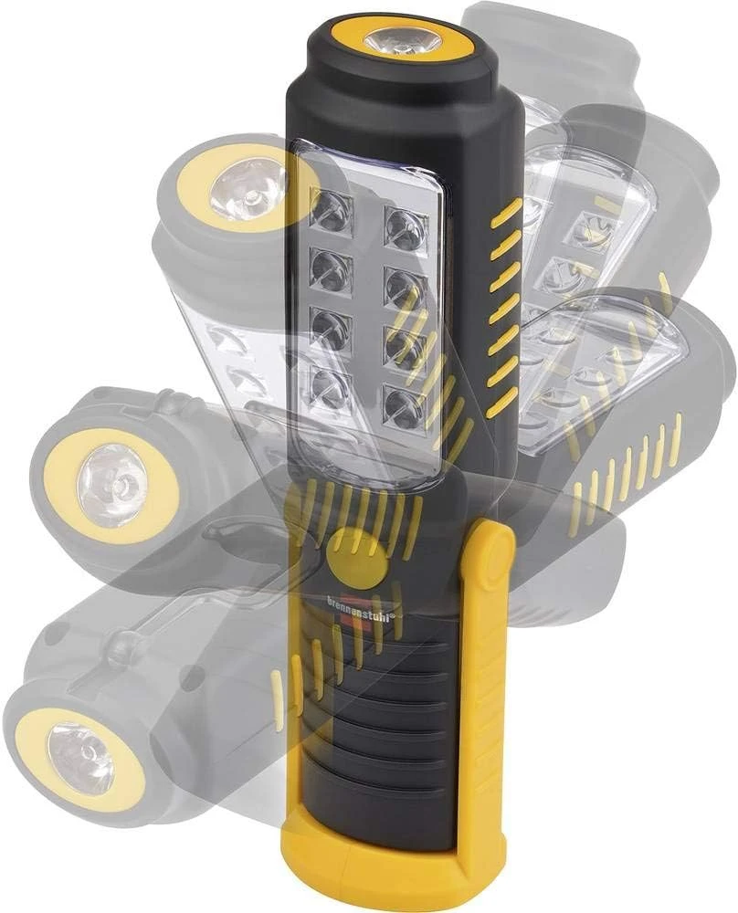 Brennenstuhl LED rankinis darbo žibintas 250+100 lm su magnetu ir kabliu 00158573