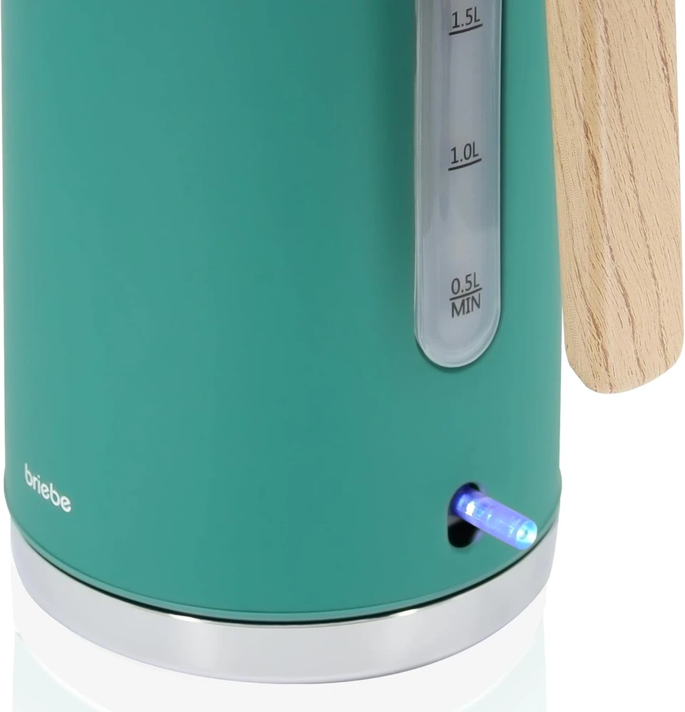 briebe pusryčių rinkinys Nordic – skrudintuvas 2 riekių, 6 lygių skrudinimas ir elektrinis virdulys 1,7 l, 2200 W