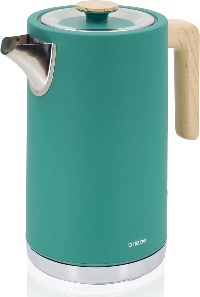 briebe pusryčių rinkinys Nordic – skrudintuvas 2 riekių, 6 lygių skrudinimas ir elektrinis virdulys 1,7 l, 2200 W