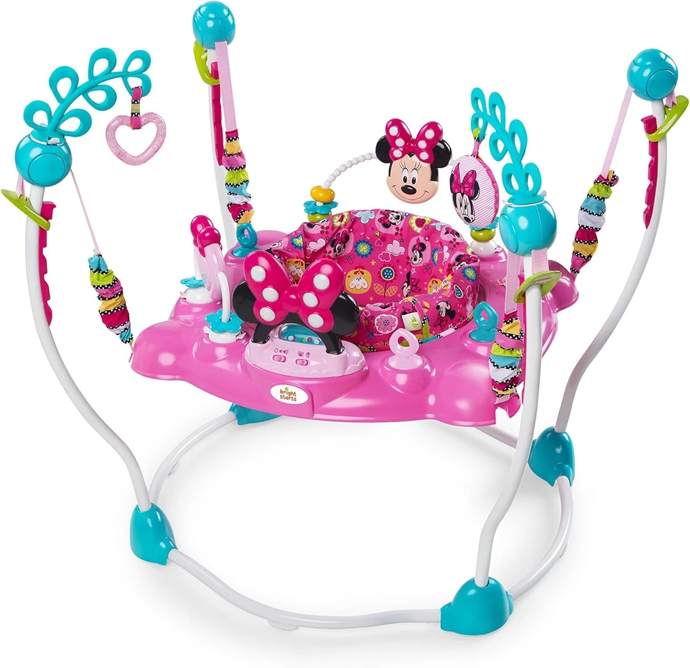 Bright Stars Disney Kūdikio kėdutė Minnie Mouse, rožinė K10299