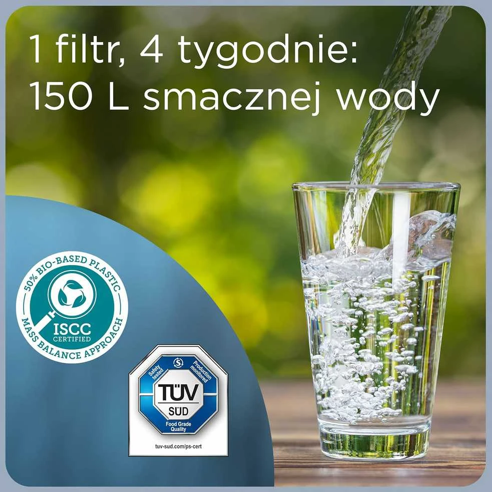 BRITA vandens filtravimo ąsotis Marella 2,4L su 3 Maxtra Pro filtrais, elektrinis indikatorius