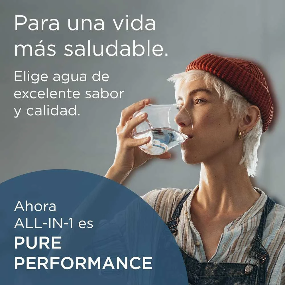 Brita vandens filtravimo ąsotis, stiklinis korpusas, 2,5 l talpa, MAXTRA PRO, mėlynas