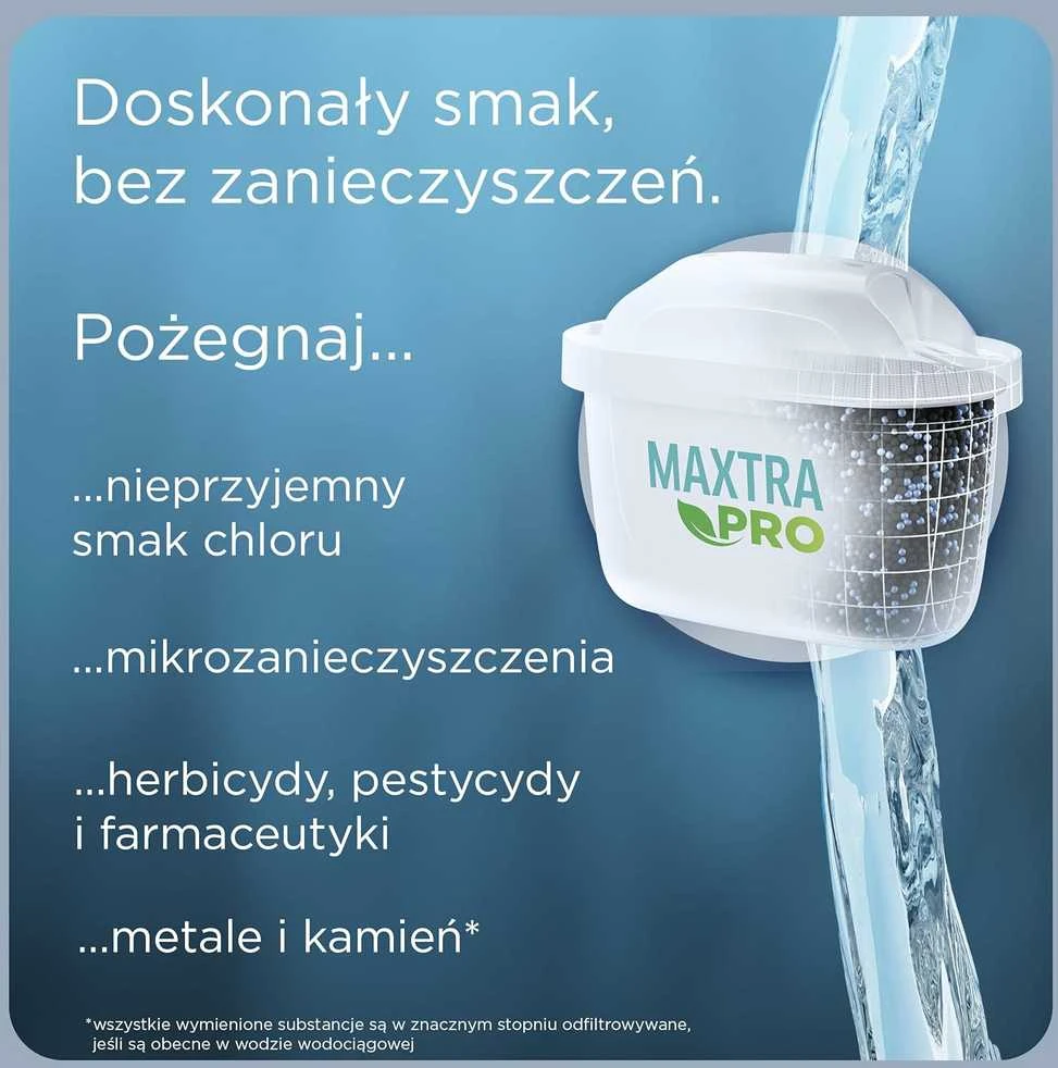 BRITA vandens filtravimo dozatorius su XXL Flow 8,2L talpa ir MAXTRA PRO Pure Performance filtru biurui ir šeimai