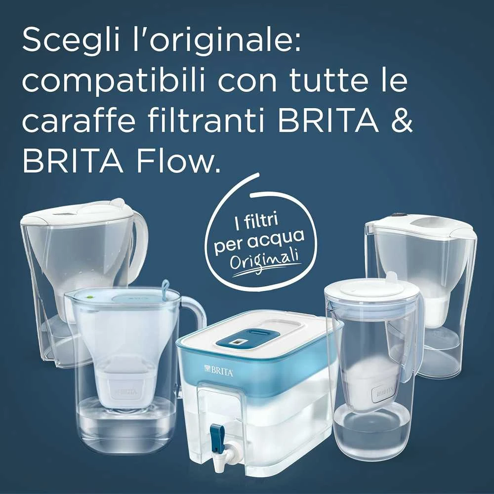 Brita vandens filtrų kasetės Maxtra Pro, 6 vnt., balta, suderinama su Brita grafiniais