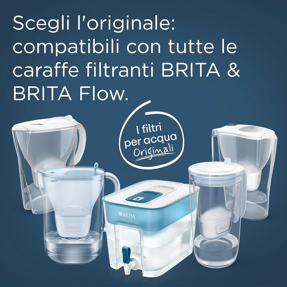 Brita vandens filtrų kasetės Maxtra Pro, 6 vnt., balta, suderinama su Brita grafiniais