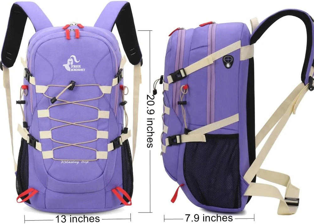 Bseash turistinė vandeniui atsparus kuprinis 40 l su apsauga nuo lietaus, 53 × 33 × 20 cm, 0219