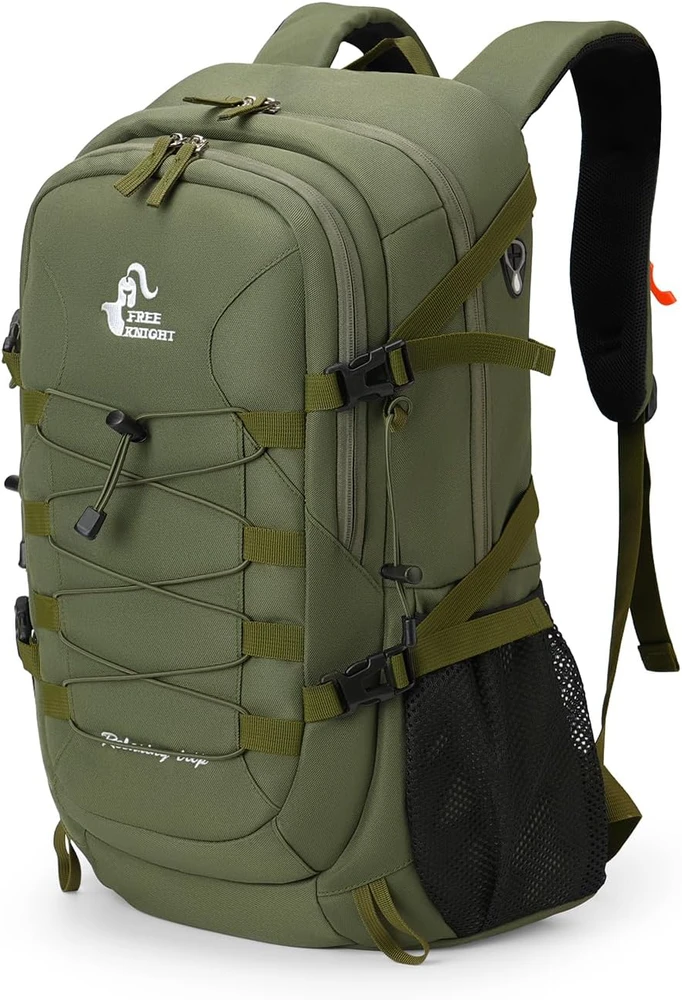 Bseash turistinis vandeniui atspari kuprinė 40 l su lietaus apsauga, 53 cm aukščio, 0219
