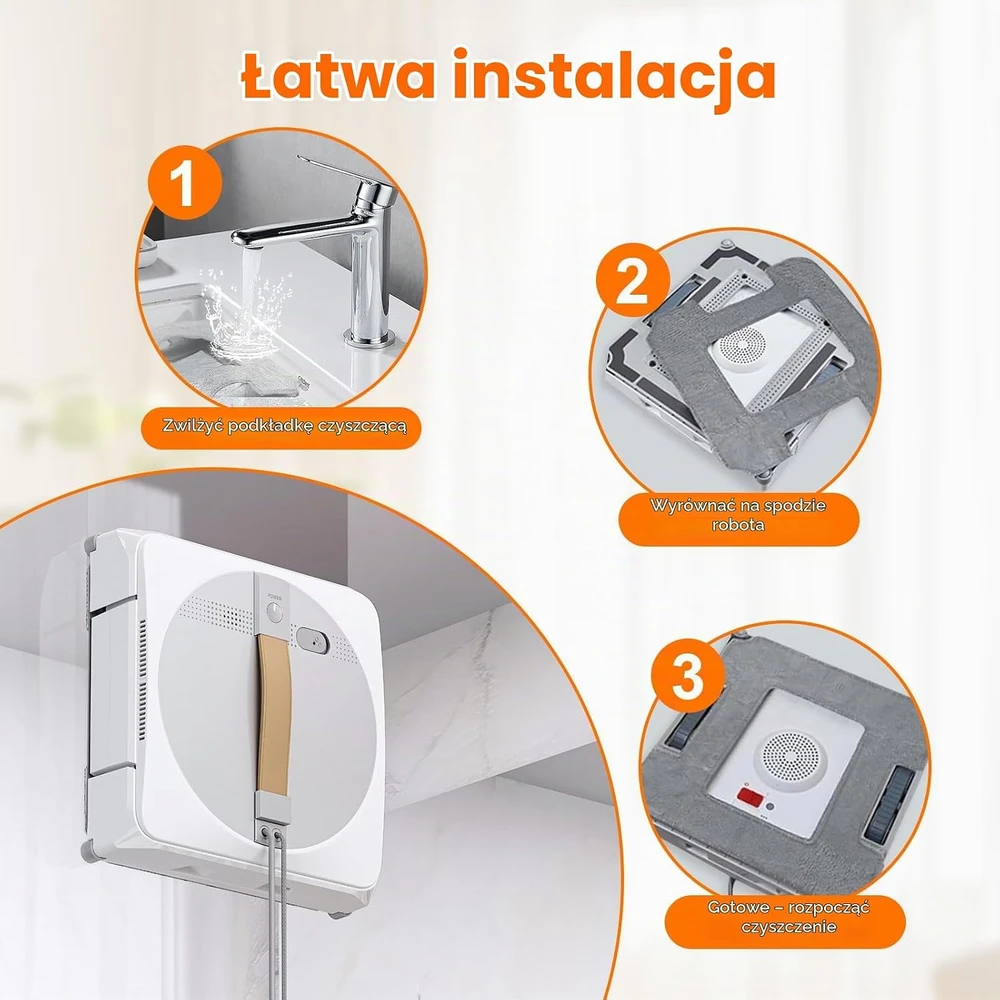 BTRSOLUS mikropluošto valymo šluostės ECOVACS WINBOT W2 ir W1 robotams, 16 vnt., W2