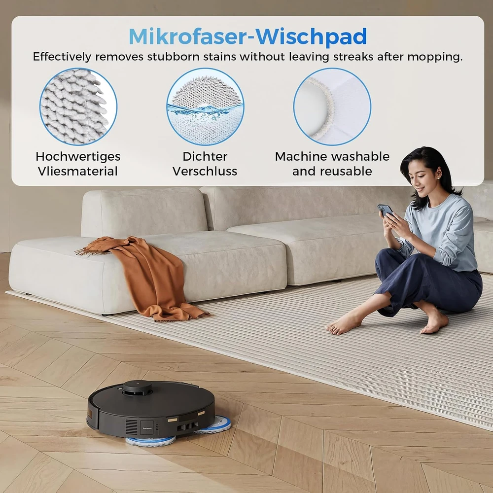 BTRSOLUS roboto dulkių siurblio priežiūros priedų rinkinys DEEBOT T30 Omni ir T30 Pro, 25 vnt., 25T30