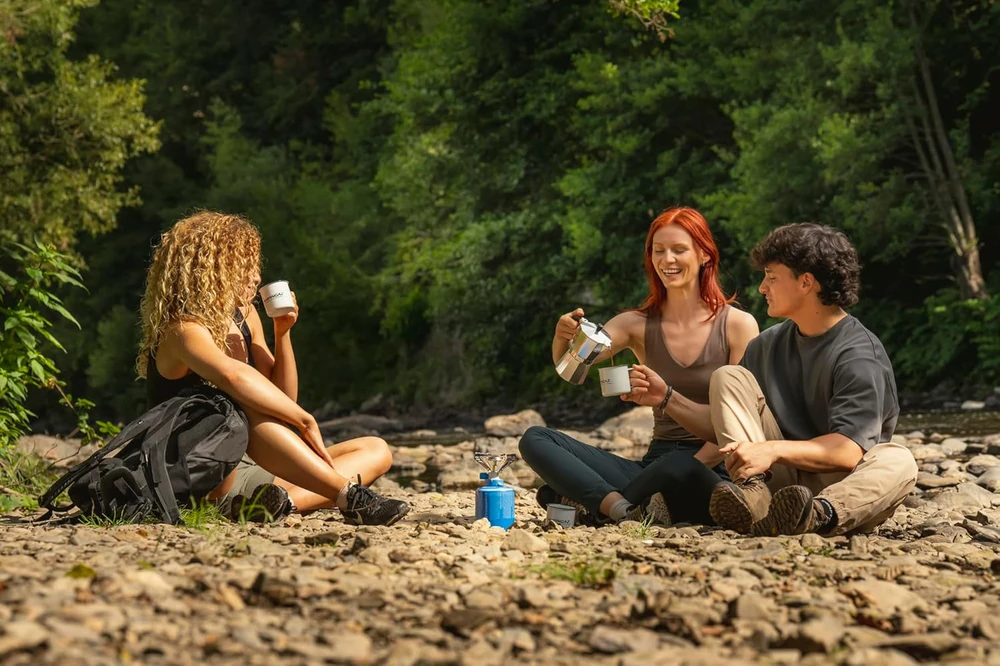 Dujinė viryklė Campingaz Twister Connect su nešiojimo krepšiu