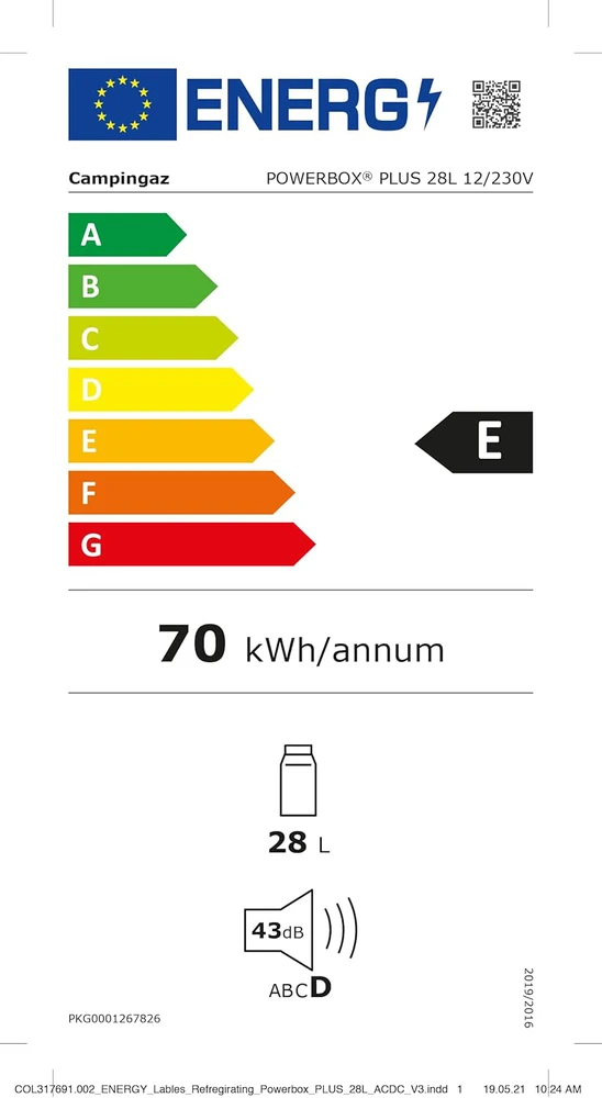 Šaltdėžė Campingaz Powerbox Plus 12 / 230V 28L
