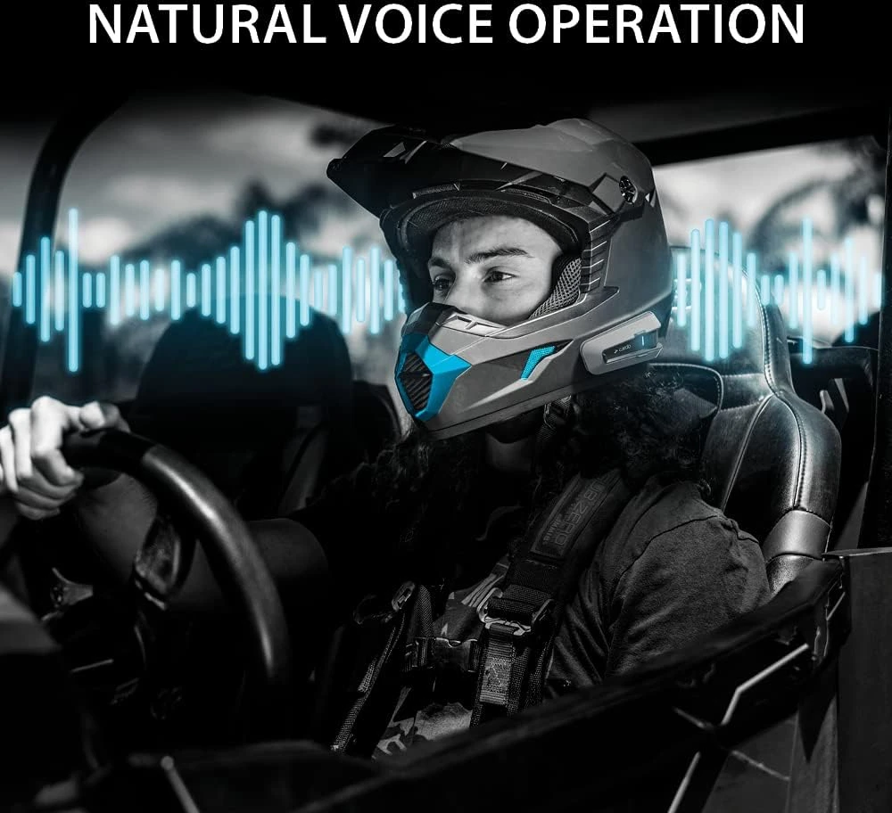 Cardo Bluetooth šalmo interkomas PACKTALK EDGE SINGLE ORV, 40 mm JBL garsiakalbiai, atsparus vandeniui