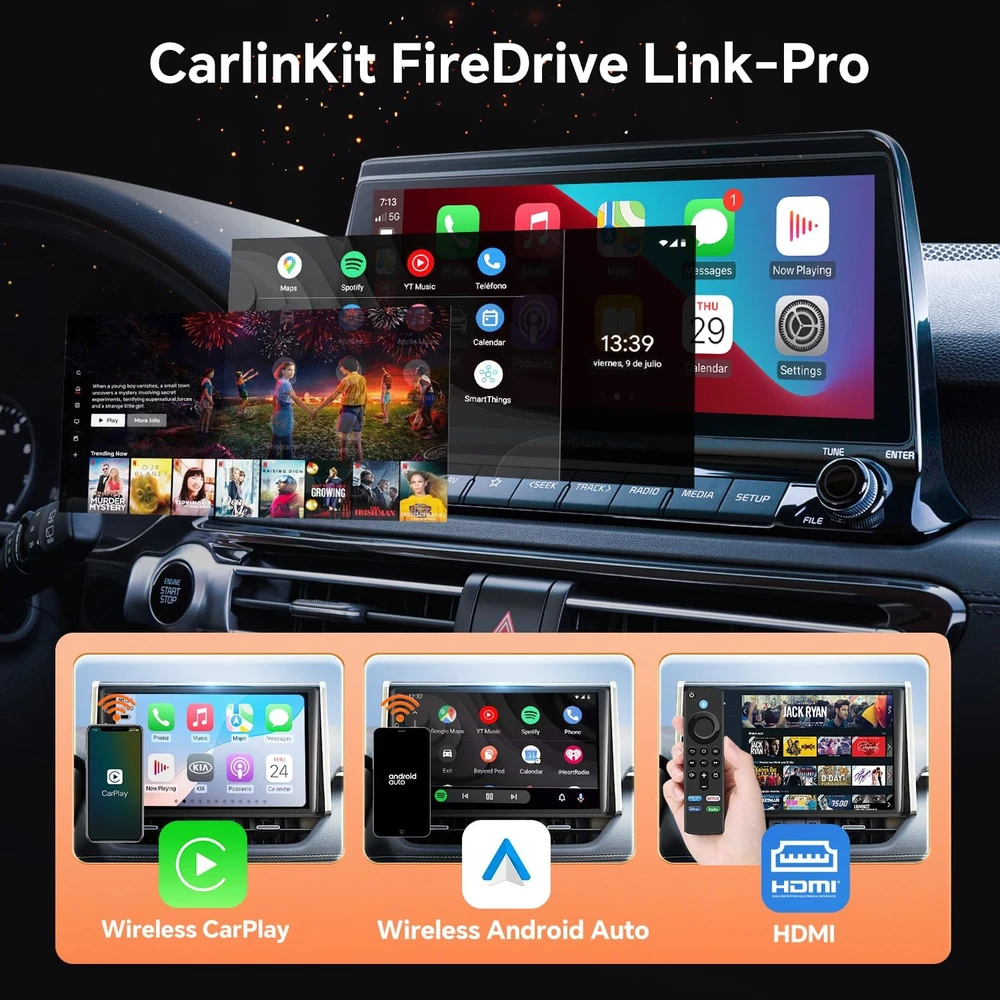 Carlinkit FireDrive Link belaidis adapteris