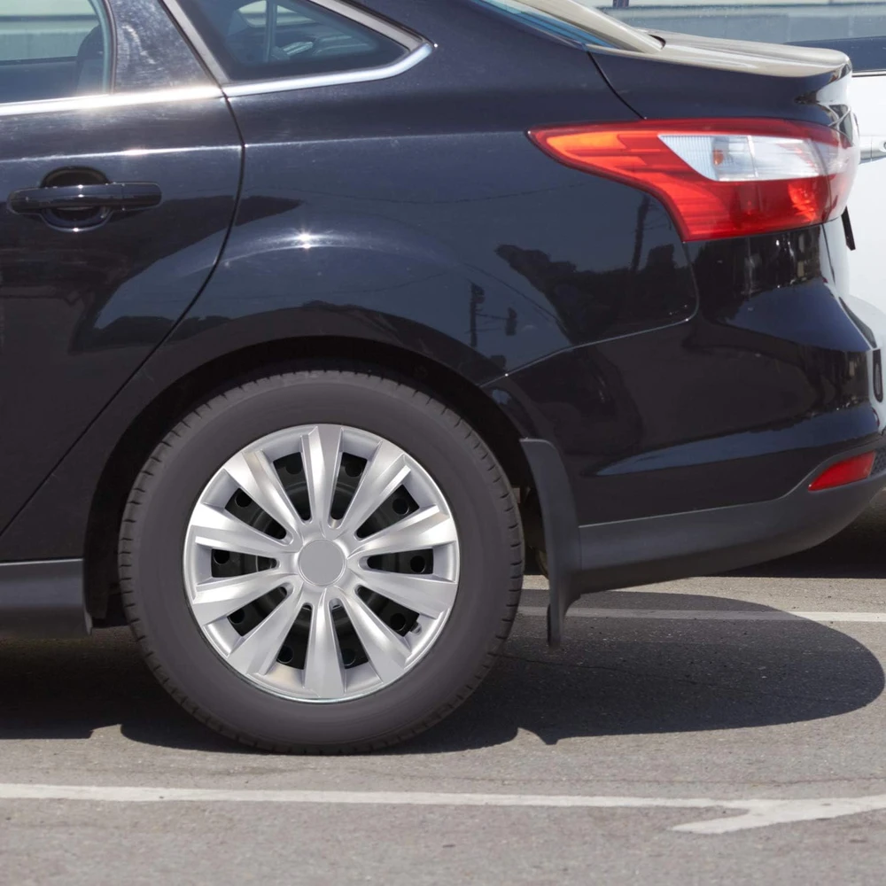 cartrend ratlankio gaubtas Delta 16 colių sidabrinis 70373