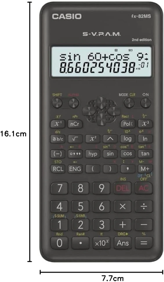 Mokslinis Skaičiuotuvas Casio FX-82MS-2