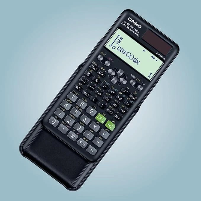 Casio mokslinis skaičiuotuvas su saulės energijos maitinimu fx-991ES PLUS-2
