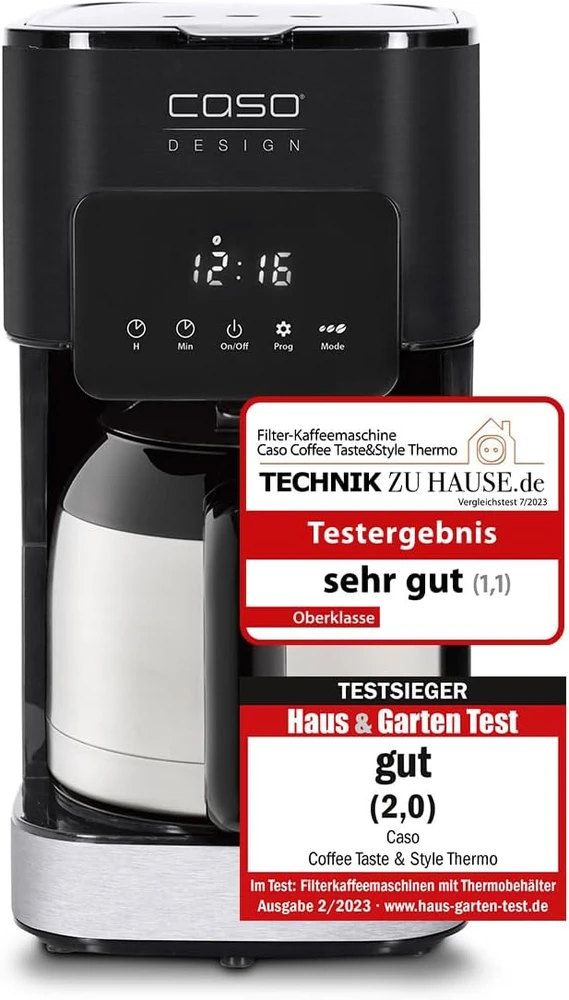 Caso Kavos aparatas Coffee Taste & Style Thermo lašelinis