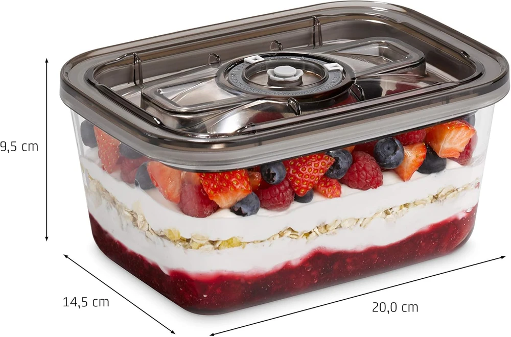 Caso VacuBoxx Eco Set | Caso | VacuBoxx Eco Set | 1177 | 3 | Transparent