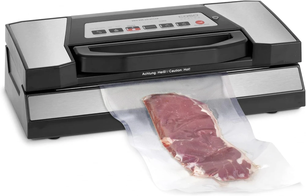 Vakuumavimo aparatas Caso VR 690 advanced, 130 W +DOVANA Vakuumavimo maišeliai Caso 20 x 30 cm