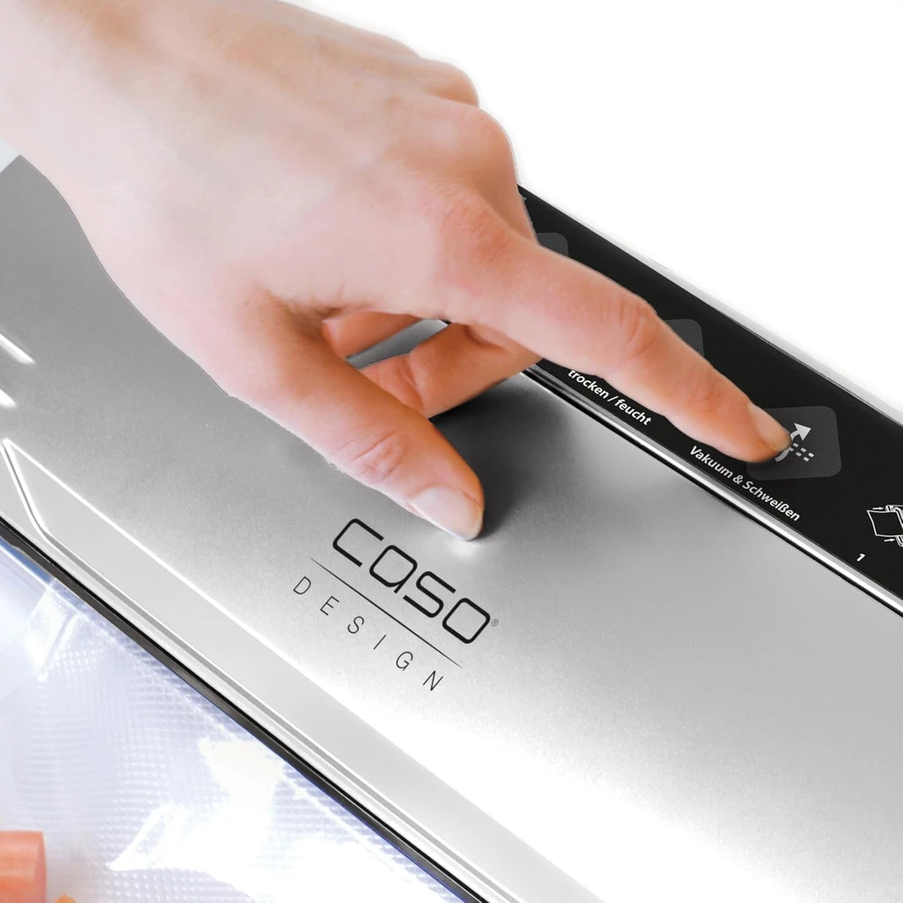Caso Vacuum Sealer VC 15 sidabrinis juodas (1371)
