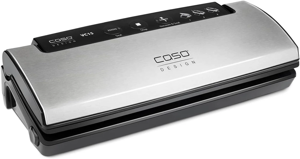Caso Vacuum Sealer VC 15 sidabrinis juodas (1371)