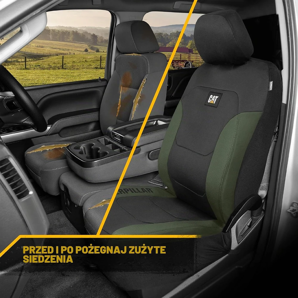CAT Flexfit universalūs priekinių automobilio sėdynių užvalkalai, 2 vnt., CASC2274
