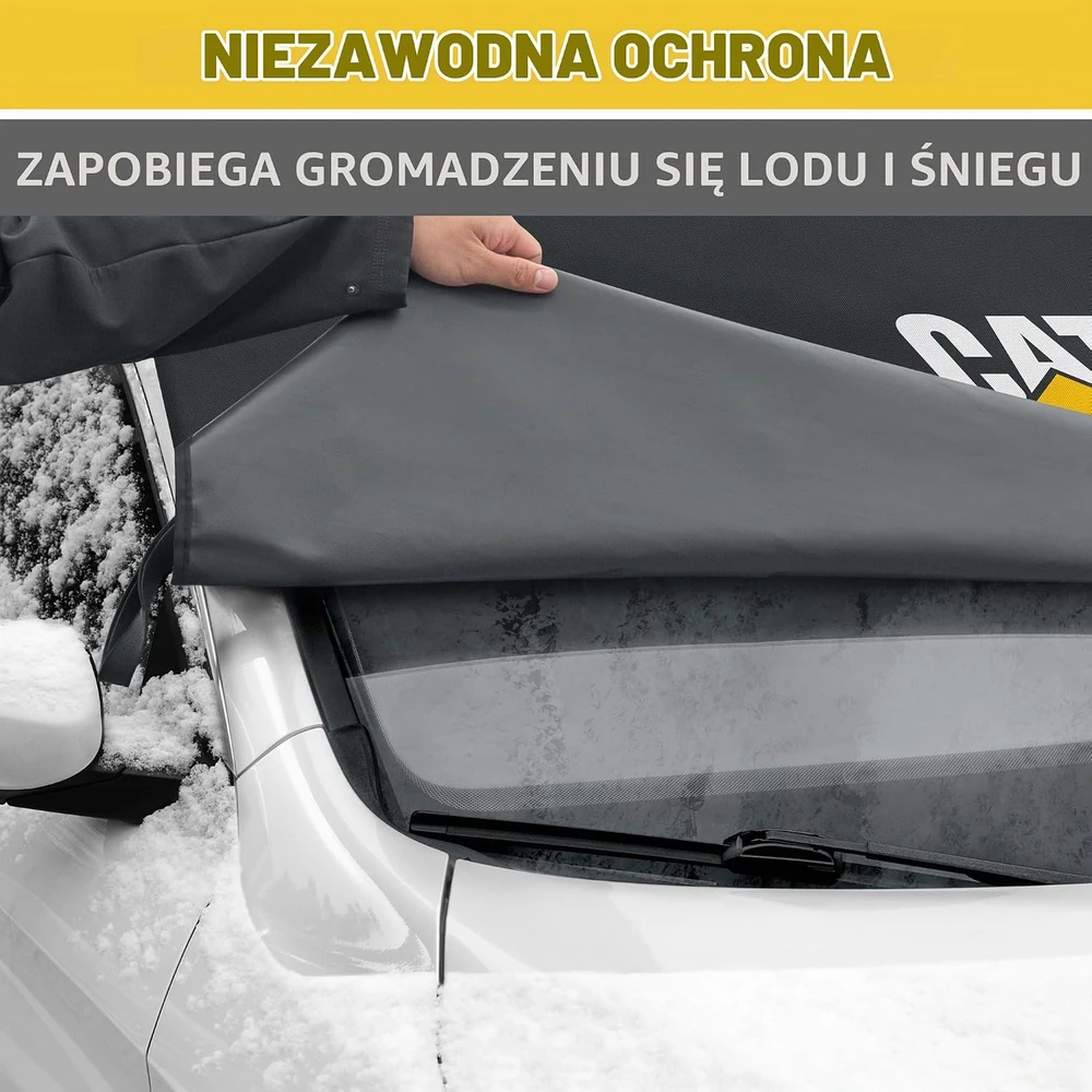 CAT priekinio stiklo apsauga nuo sniego, 172,72 × 114,3 cm, CAFG-200
